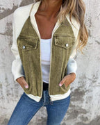 ANIDIA - Modern denim fabric jacket