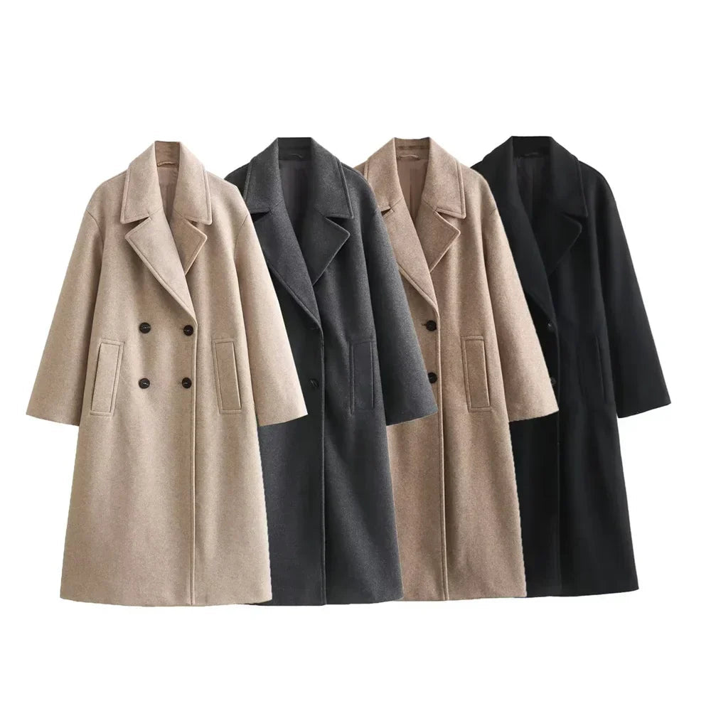 Annabella -  Elegant Design Warm Winter Jacket