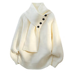 Arielle - Cozy Scarf-Neck Sweater