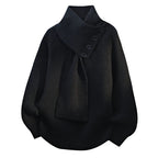 Arielle - Cozy Scarf-Neck Sweater