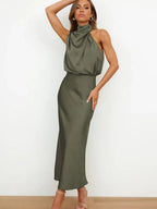 Benthe - Off-Shoulder Midi Dress