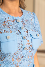 Brianna | Lace Mini Dress
