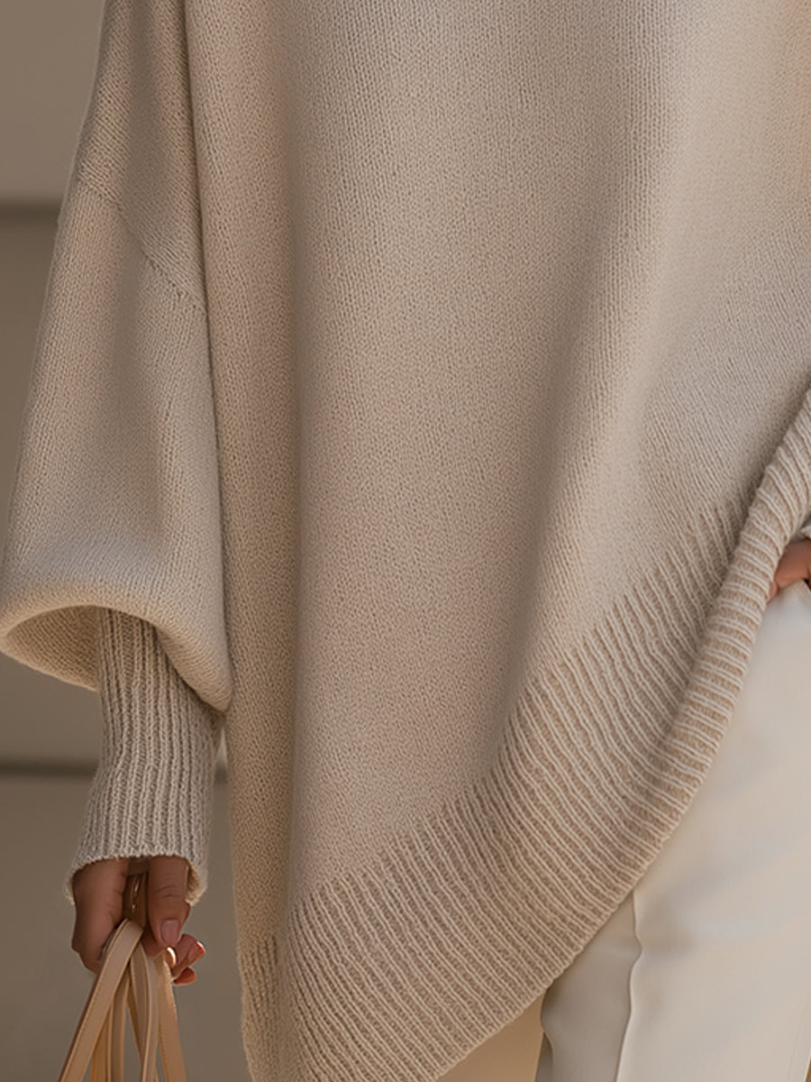 Evelyne - Sophisticated Wool Blend Sweater