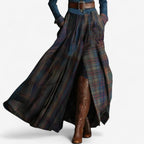 Fouziha | Elegant belt dress