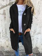 Frida - Elegant long knit cardigan