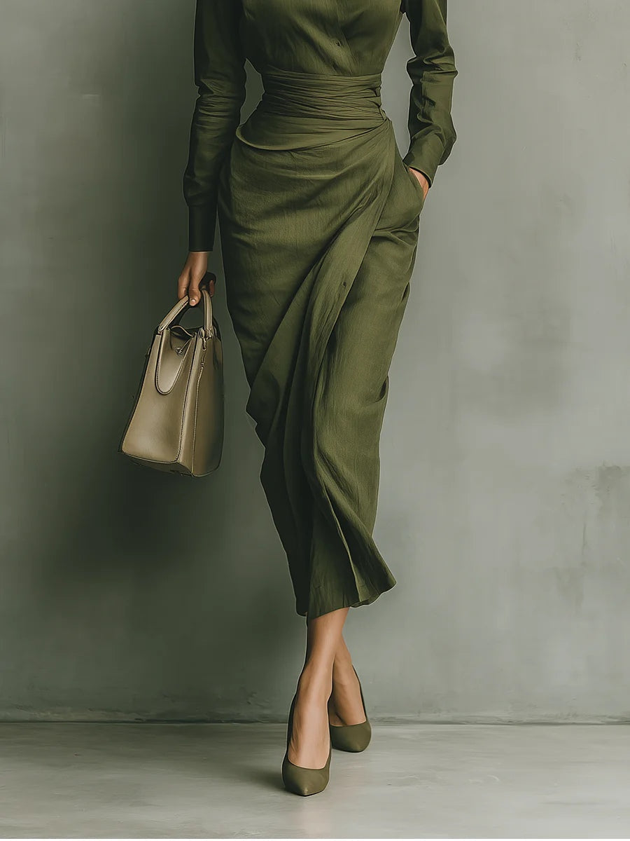 Hera - Elegant fitted maxi dress