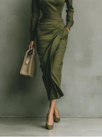 Hera - Elegant fitted maxi dress