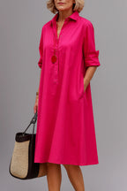Kayla | Stylish and Carefree Midi Dress