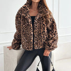 Leona - Luxury Leopard Coat