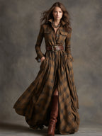 Mandy | Belt Shirt Dress