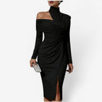 Queenie | Wrap Midi Dress
