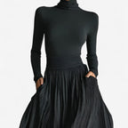 Raquel - high-waisted maxi dress