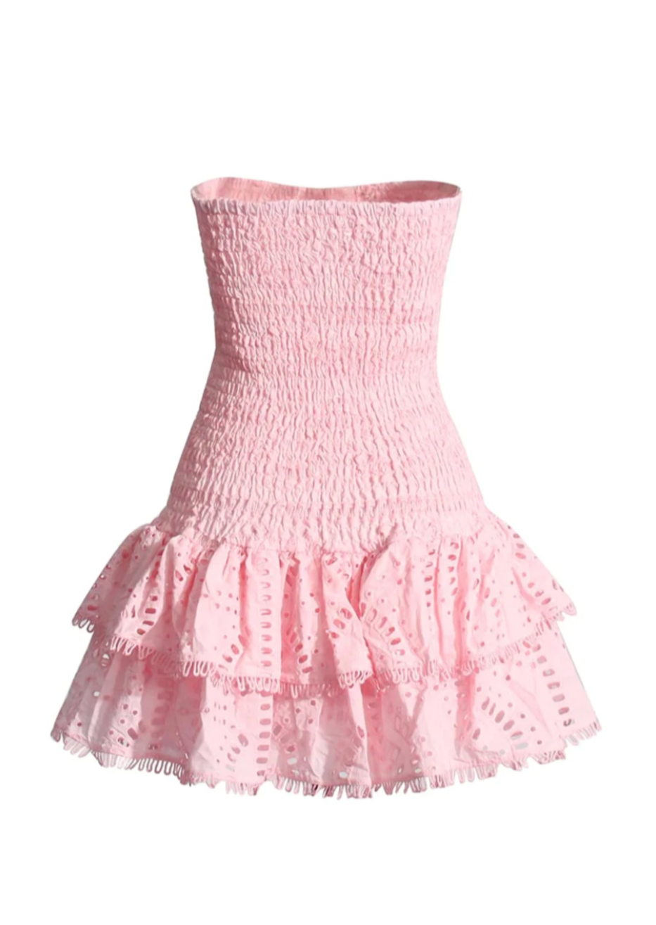 Victoria | Strapless Mini Dress