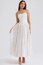 VIOLETTA - POSY MIDI DRESS