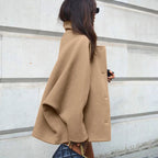 Women's Batwing Sleeve Wool Jacket – Imogen