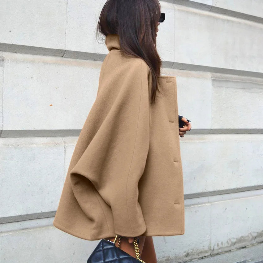 Women's Batwing Sleeve Wool Jacket – Imogen