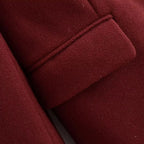 Women's Burgundy Wool Trench Coat – Beatrix