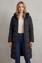 Women's Cozy Longline Puffer Jacket – Clover