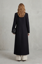 Women's Custom-Fit Long Wool Coat – Vivienne