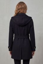 Women's Hooded Trench Coat, Custom Tailored Fit – Kaia