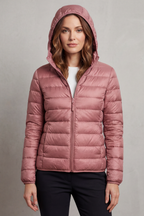 Women's Lightweight Packable Hooded Puffer Jacket – Winslet