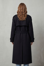 Women's Oversized Wool Trench Coat – Saoirse