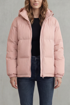 Women's Quilted Hooded Puffer Jacket for Ultimate Warmth – Wren