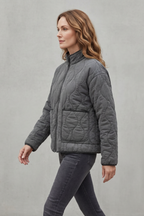 Women's Quilted Puffer Jacket with Stylish Silhouette – Rosalind