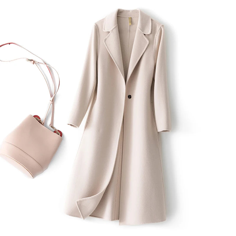 Women's Reversible 100% Wool Coat – Cordelia