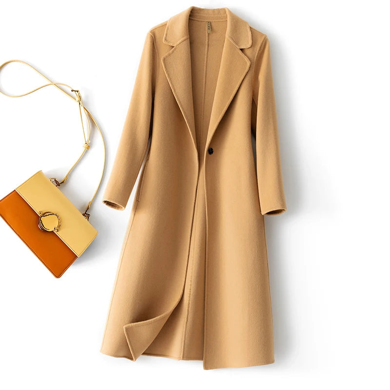 Women's Reversible 100% Wool Coat – Cordelia