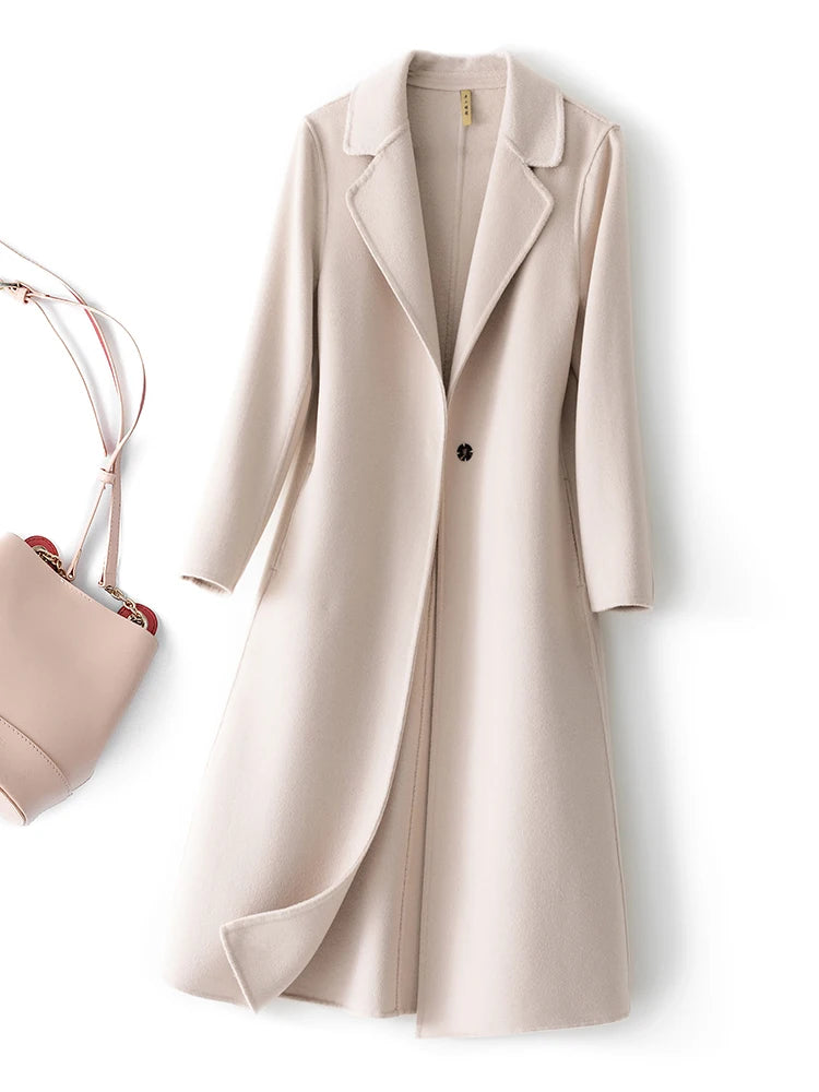 Women's Reversible 100% Wool Coat – Cordelia