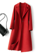 Women's Reversible 100% Wool Coat – Cordelia