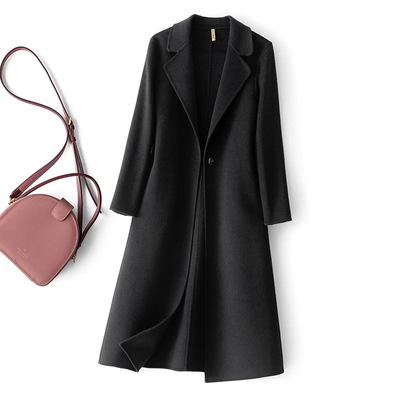 Women's Reversible 100% Wool Coat – Cordelia