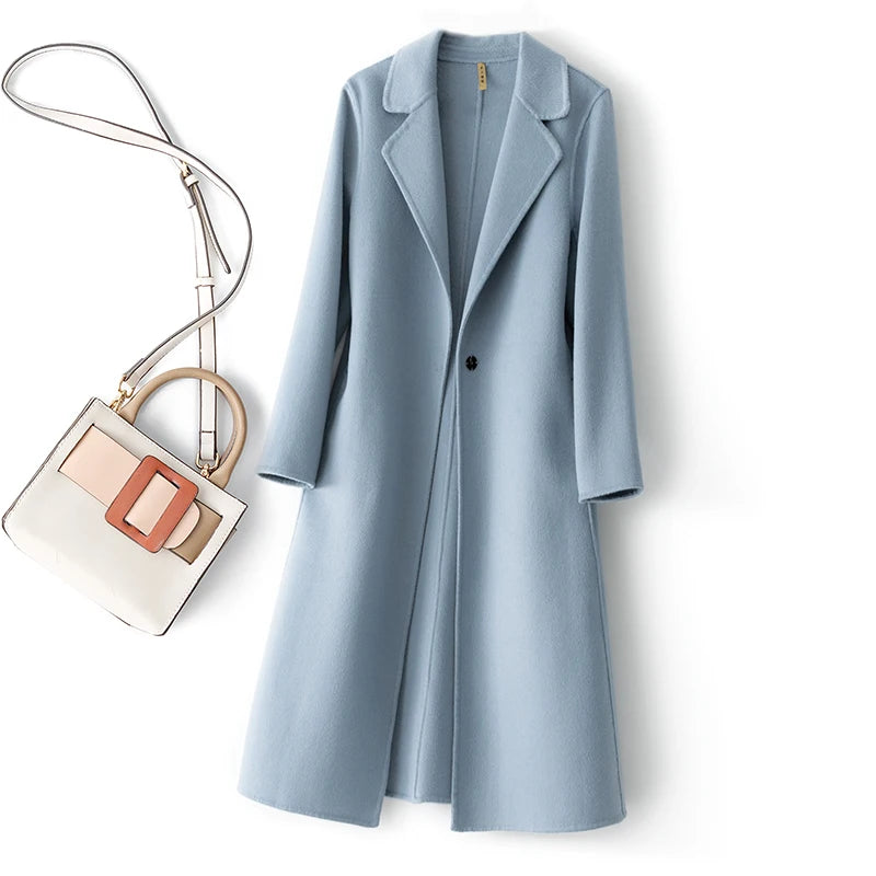 Women's Reversible 100% Wool Coat – Cordelia