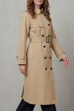 Women's Timeless Double-Breasted Trench Coat – Wilhelmina