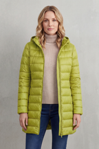 Women's Ultra-Lightweight Hooded Down Jacket for Cozy Warmth – Perpetua