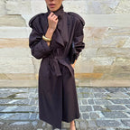 Women's Vintage Belted Trench Coat – Millicent