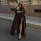 Women's Vintage Belted Trench Coat – Millicent