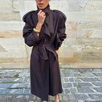 Women's Vintage Belted Trench Coat – Millicent