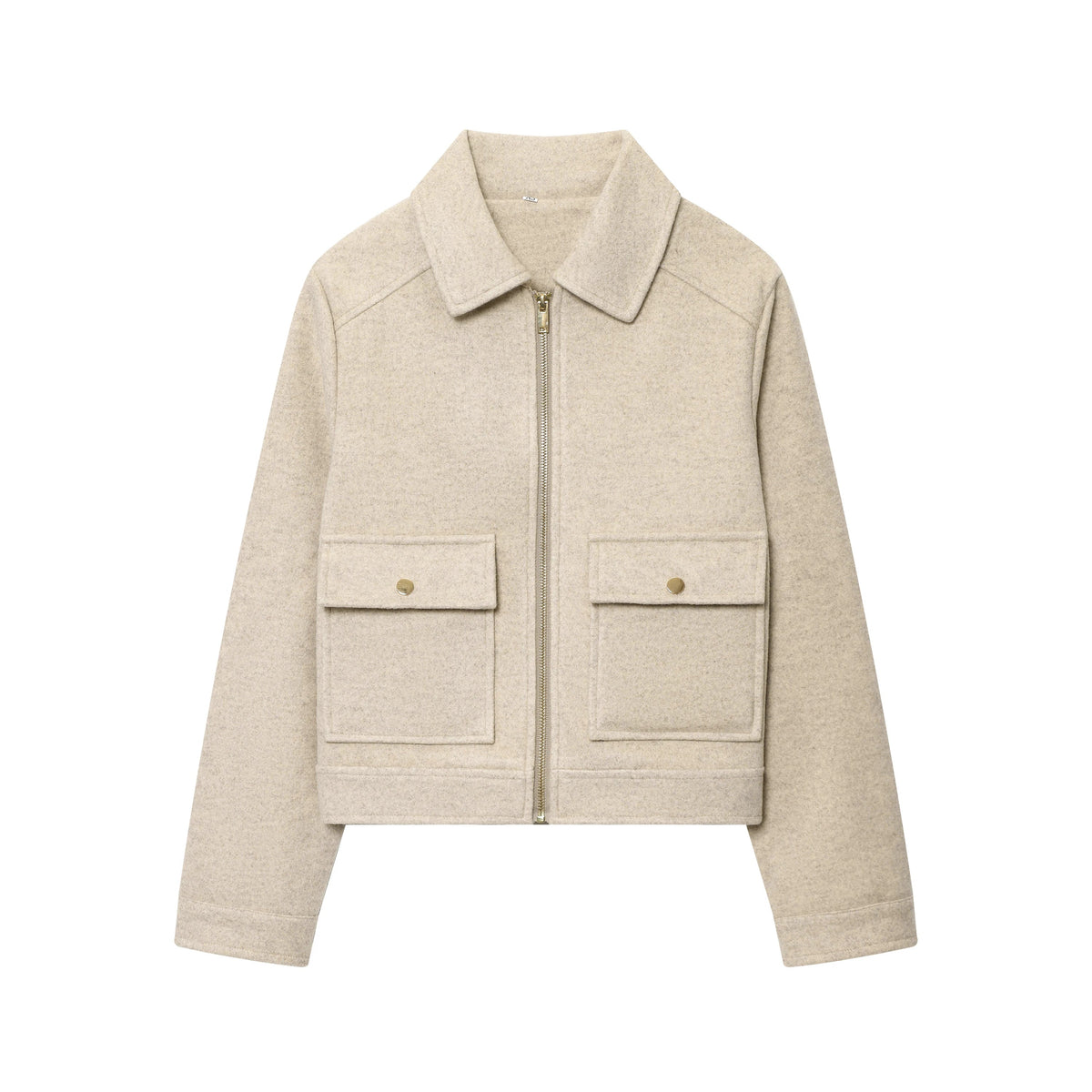 Women's Vintage Stand Collar Wool Coat – Rowena