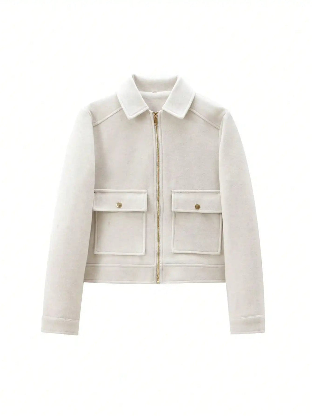 Women's Vintage Stand Collar Wool Coat – Rowena