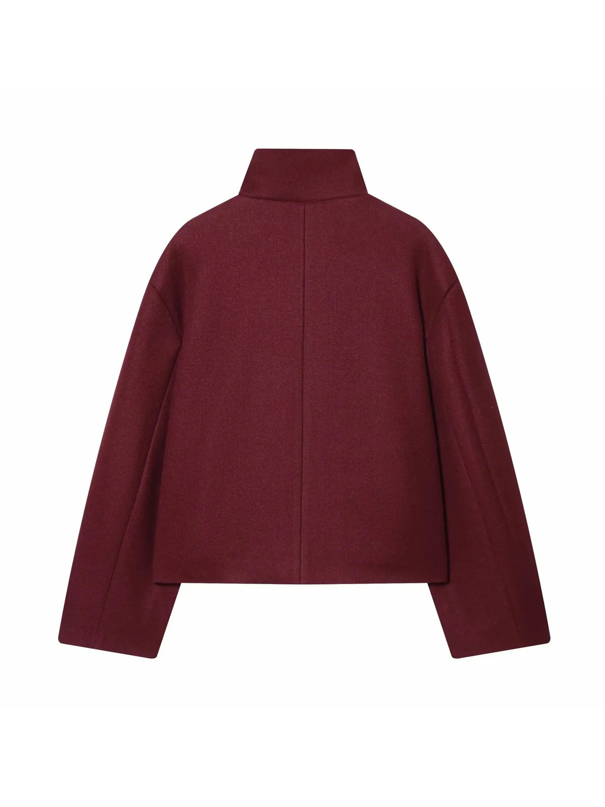 Women's Vintage Stand Collar Wool Coat – Rowena