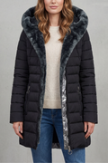 Women's Winter Parka Coat with Faux Fur Lining – Ophelia