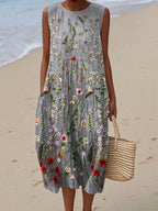 Zara - Lightweight Sleeveless Summer Dress