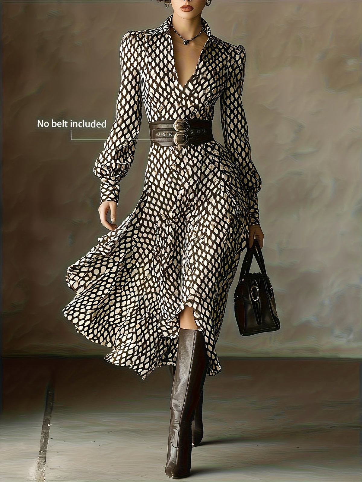 Zara | Print Dress